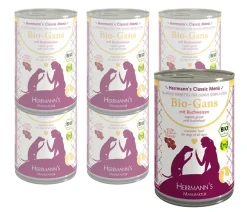 Herrmann's Nassfutter für Hunde Classic Menü Bio Best
