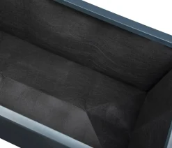 Herstera Mehr Blumentopfzubehör - Filz-Pflanztasche, rechteckig, , ca. B1 Schwarz