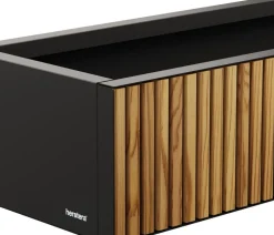 Herstera Pflanzkübel & Blumenkästen - Metall-Pflanzkasten Deco Planter Xic LED, rechteckig, /natur