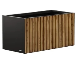 Herstera Pflanzkübel & Blumenkästen > Metall-Pflanzkasten Deco Planter, rechteckig, /natur