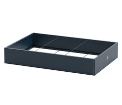 Herstera Pflanzkübel & Blumenkästen - Metall-Pflanzkasten Cube Edge, rechteckig, , ca. B1 Anthrazit