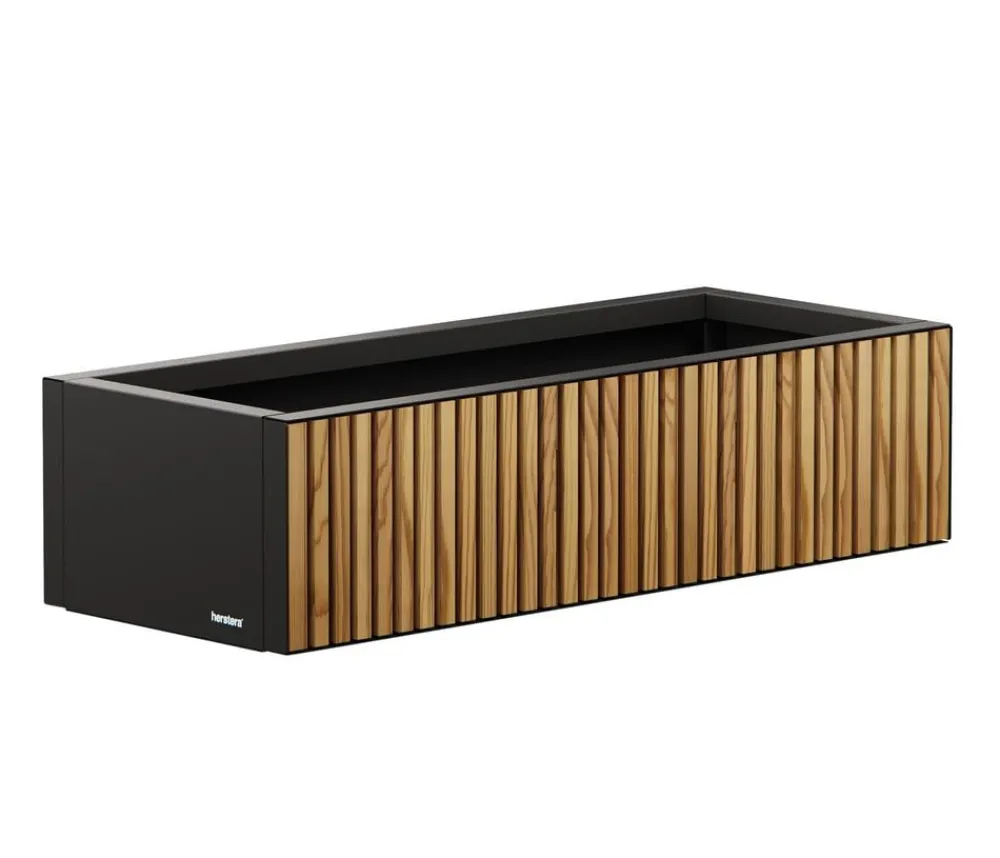 Herstera Pflanzkübel & Blumenkästen > Metall-Pflanzkasten Deco Planter Xic, rechteckig, /natur