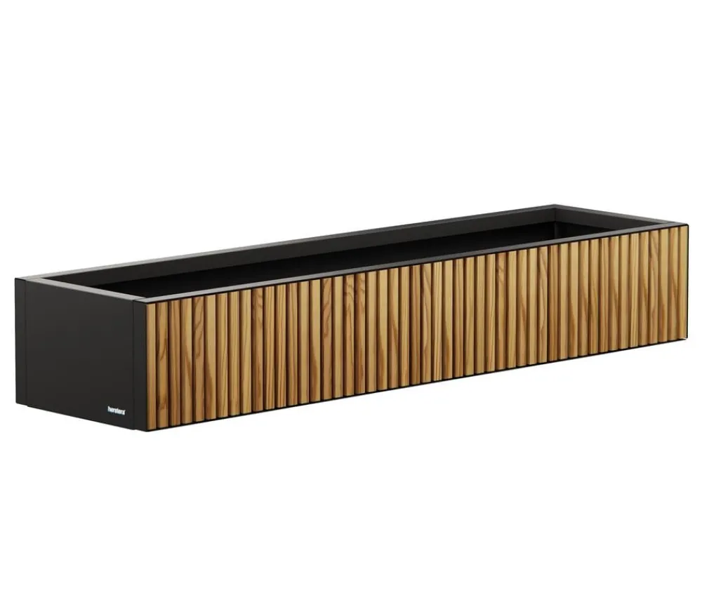 Herstera Metall-Pflanzkasten Deco Planter Xic, rechteckig, /natur Best