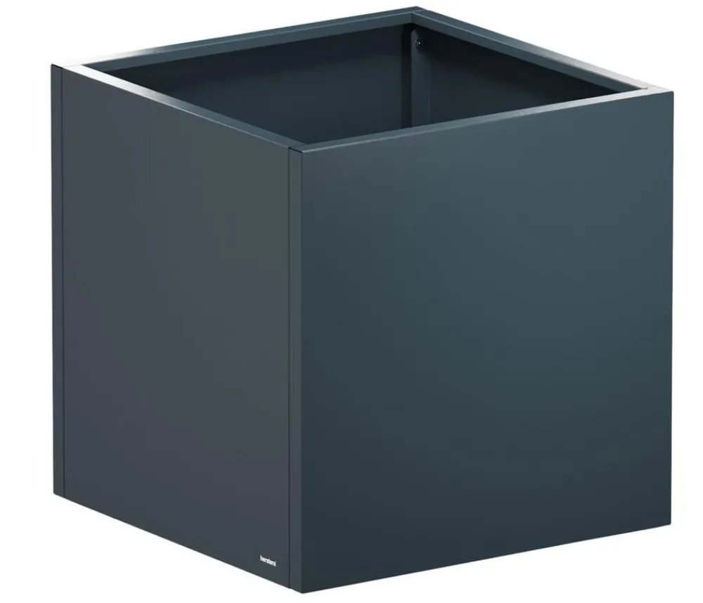 Herstera Metall-Pflanzkasten Cube LED, quadratisch, Anthrazit Best