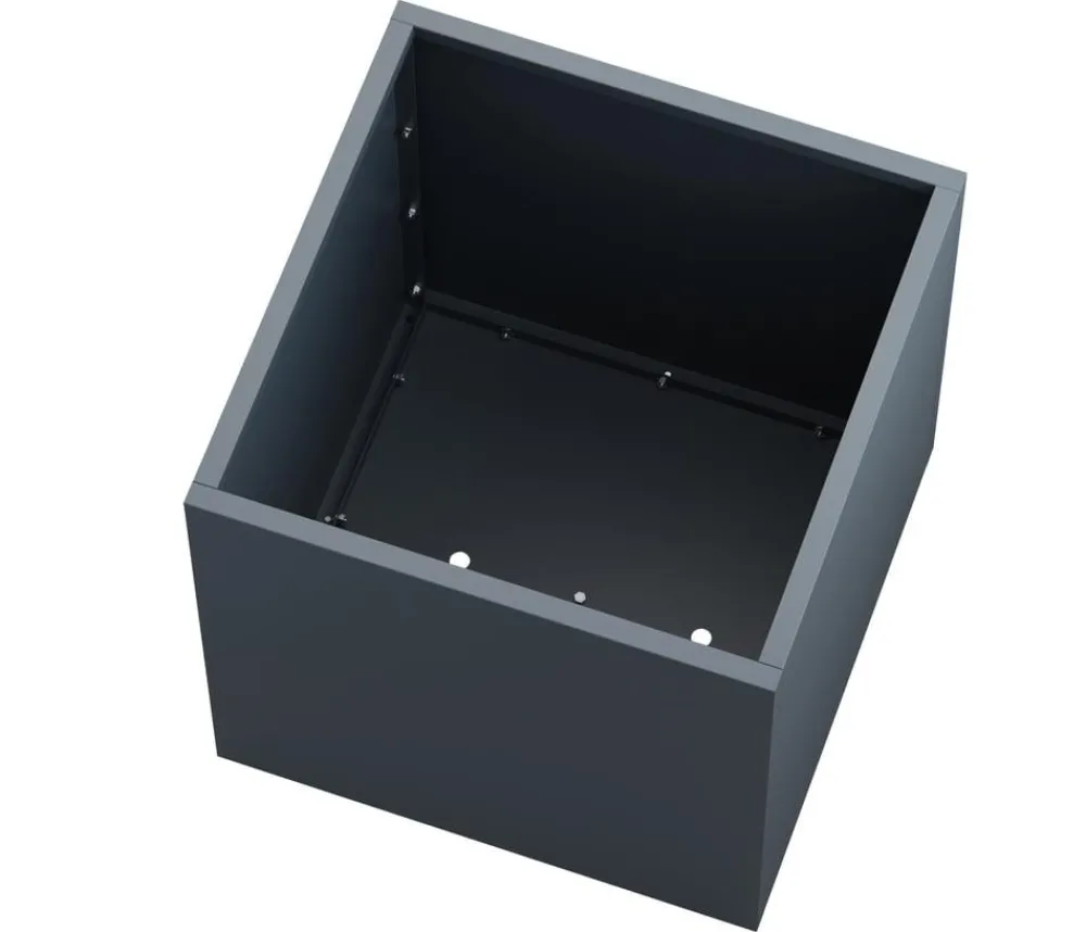 Herstera Pflanzkübel & Blumenkästen > Metall-Pflanztopf Cube, quadratisch,