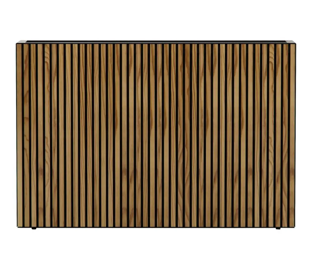 Herstera Metall-Raumtrenner Deco Planter, rechteckig, /natur