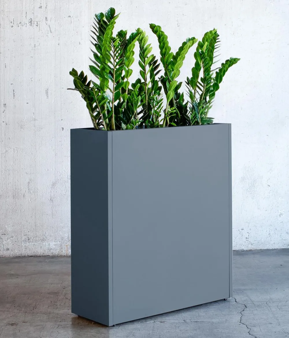 Herstera Pflanzkübel & Blumenkästen > Metall-Raumtrenner Cube, rechteckig,