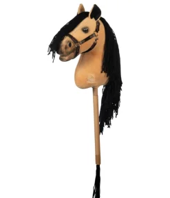 HKM KIDS Hobby Horse Premium, Buckskin Hellbraun Clearance