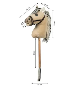 HKM KIDS Hobby Horse Premium, Norweger Beige Clearance