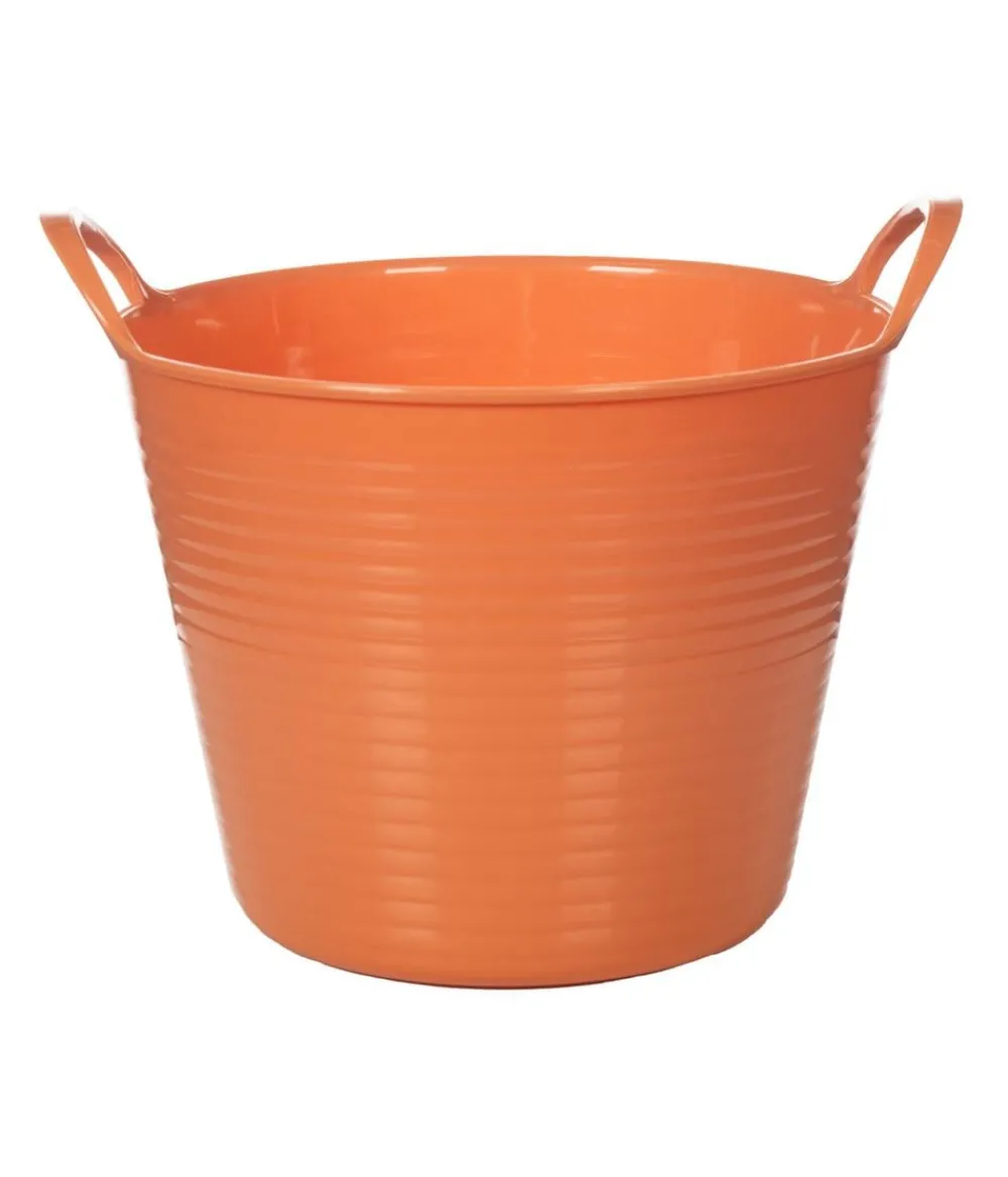 HKM KIDS Hobby Horsing|Spielzeug - Hobby Horsing Futtereimer, ca. Ø11,5/H16,5 cm Orange