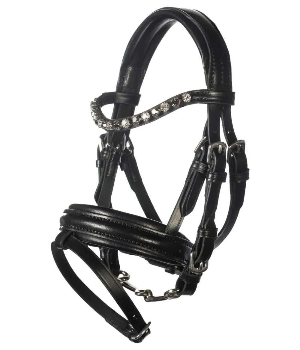 HKM KIDS Hobby Horsing|Spielzeug - Hobby Horsing Ledertrense Schwarz