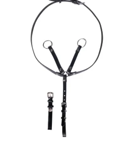 HKM KIDS Hobby Horsing Martingal Schwarz Best