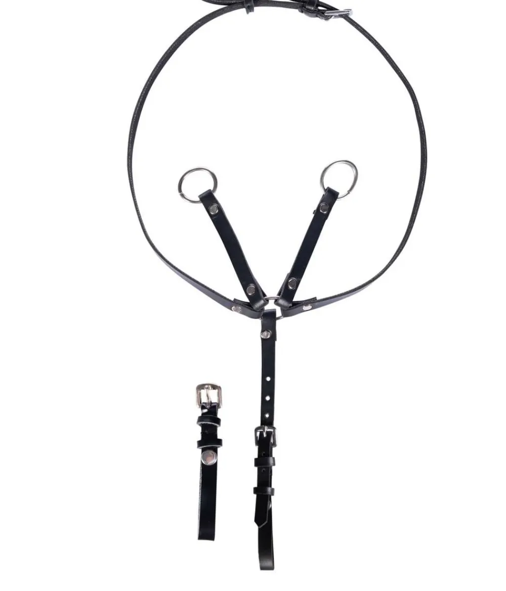 HKM KIDS Hobby Horsing Martingal Schwarz Best