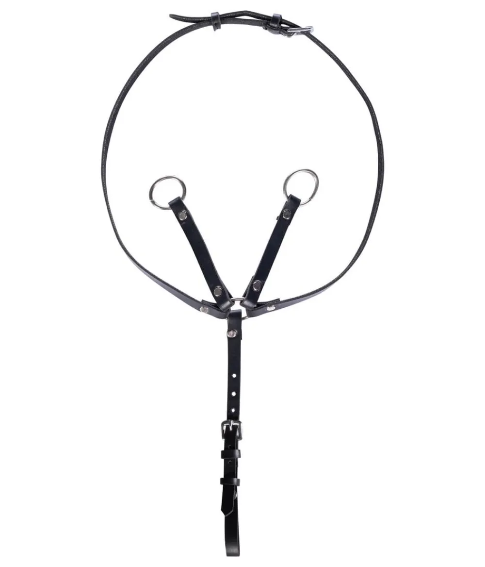 HKM KIDS Hobby Horsing Martingal Schwarz Best