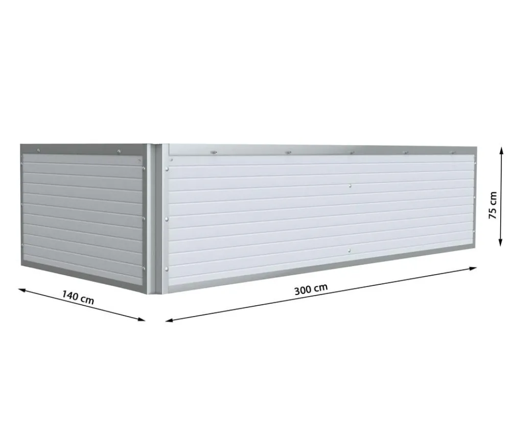 Buttazoni Hochbeet Ursula Basis, ca. B300/H75/T140 cm Clearance