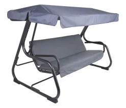 Siena Garden Hollywoodschaukel Parma, 4-Sitzer Dunkelgrau Hot