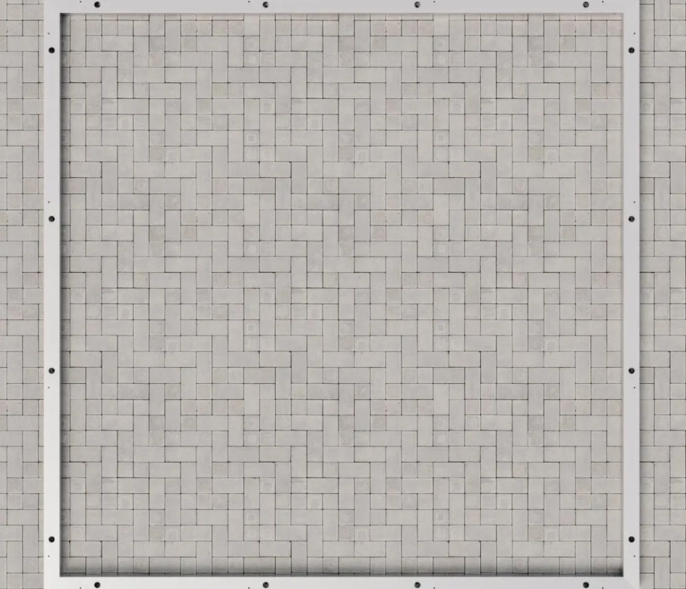 Hörmann Aluminium-Bodenrahmen für Gerätehaus Juno JSD4/JFD4/JPD4 Silber Outlet
