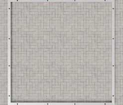 Damen Hörmann Böden & Fundamente > Aluminium-Bodenrahmen für Gerätehaus Juno JSD10/JFD10/JPD10