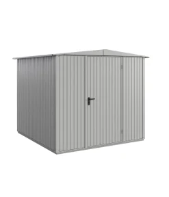 Hörmann Gartenhäuser & Gerätehäuser - Berry-Gerätehaus Classic-S Typ 2, ca. B258,8/H216/T247,7 cm Weißaluminium