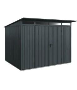 Hörmann Gartenhäuser & Gerätehäuser - Berry-Gerätehaus Classic-P Typ 3, ca. B312,7/H232,3/T283,4 cm Moosgrün