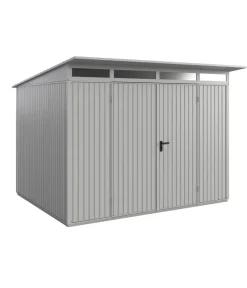 Hörmann Berry-Gerätehaus Classic-P Typ 3, ca. B312,7/H232,3/T283,4 cm Weißaluminium Clearance