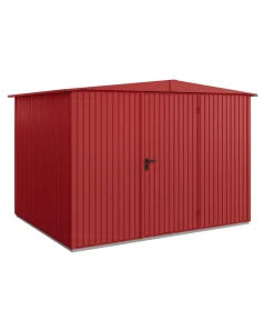 Hörmann Gartenhäuser & Gerätehäuser - Berry-Gerätehaus Classic-S Typ 3, ca. B323,6/H219,4/T247,7 cm Graualuminium