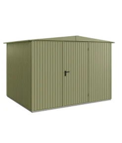 Hörmann Gartenhäuser & Gerätehäuser - Berry-Gerätehaus Classic-S Typ 3, ca. B323,6/H219,4/T247,7 cm Quarzgrau