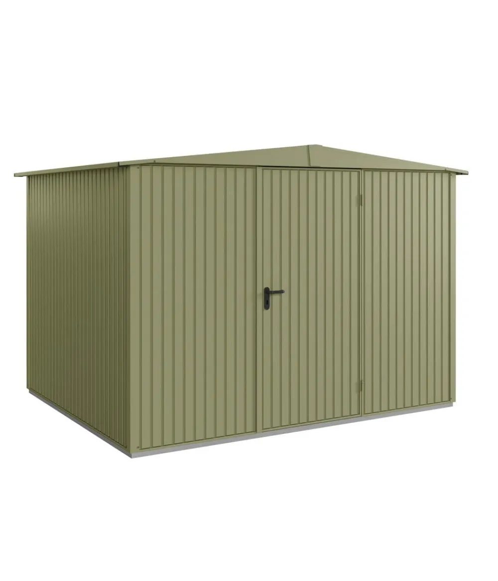 Hörmann Gartenhäuser & Gerätehäuser - Berry-Gerätehaus Classic-S Typ 3, ca. B323,6/H219,4/T247,7 cm Quarzgrau