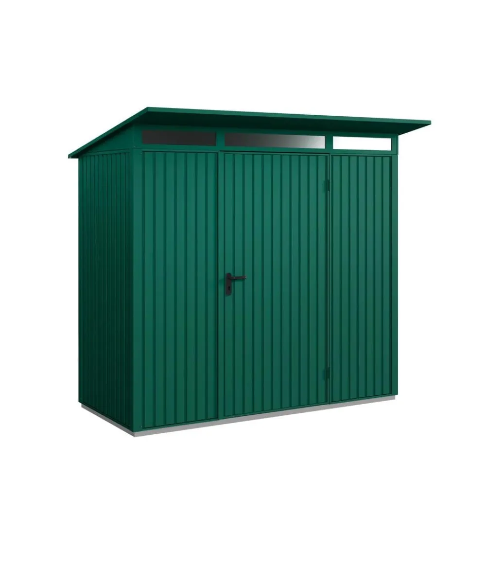 Hörmann Berry-Gerätehaus Classic-P Typ 1, ca. B247,9/H228,6/T153 cm Moosgrün