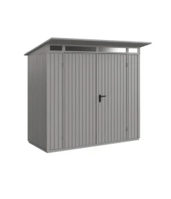 Hörmann Berry-Gerätehaus Classic-P Typ 1, ca. B247,9/H228,6/T153 cm Graualuminium Best