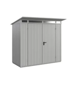 Hörmann Berry-Gerätehaus Classic-P Typ 1, ca. B247,9/H228,6/T153 cm Weißaluminium Hot