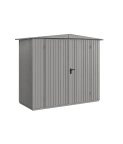 Hörmann Gartenhäuser & Gerätehäuser - Berry-Gerätehaus Classic-S Typ 1, ca. B258,8/H216/T121,3 cm Graualuminium