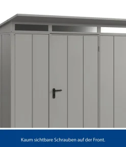 Hörmann Gartenhäuser & Gerätehäuser > Berry-Gerätehaus Modern-P Typ 1, ca. B247,9/H228,6/T153 cm