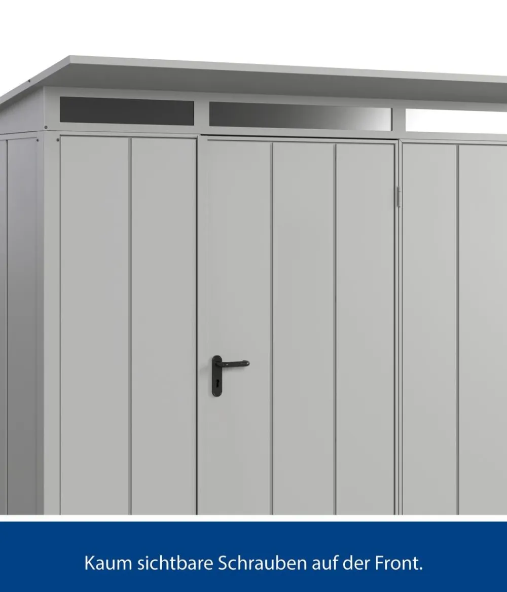 Hörmann Gartenhäuser & Gerätehäuser > Berry-Gerätehaus Modern-P Typ 1, ca. B247,9/H228,6/T153 cm