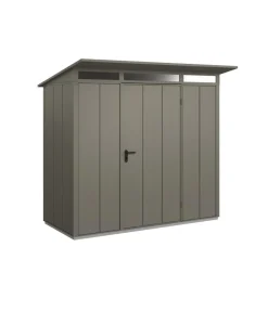 Hörmann Berry-Gerätehaus Modern-P Typ 1, ca. B247,9/H228,6/T153 cm Quarzgrau Outlet