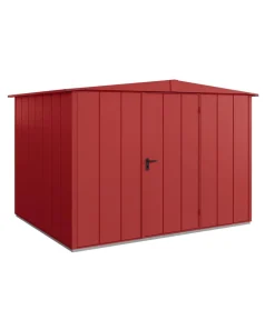 Hörmann Berry-Gerätehaus Modern-S Typ 3, ca. B323,6/H219,4/T247,7 cm Purpurrot Clearance