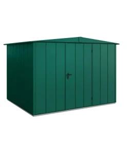 Hörmann Berry-Gerätehaus Modern-S Typ 3, ca. B323,6/H219,4/T247,7 cm Moosgrün Outlet