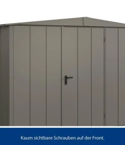 Hörmann Berry-Gerätehaus Modern-S Typ 3, ca. B323,6/H219,4/T247,7 cm Quarzgrau