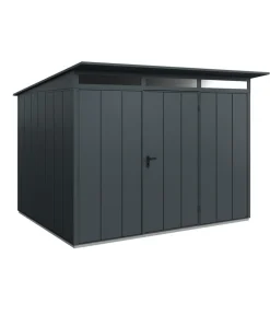 Hörmann Berry-Gerätehaus Modern-P Typ 3, ca. B312,7/H232,3/T283,4 cm Anthrazit Hot