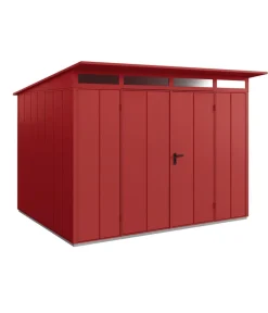 Hörmann Berry-Gerätehaus Modern-P Typ 3, ca. B312,7/H232,3/T283,4 cm Purpurrot Online