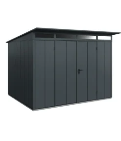 Hörmann Gartenhäuser & Gerätehäuser - Berry-Gerätehaus Modern-S Typ 3, ca. B323,6/H219,4/T247,7 cm Quarzgrau