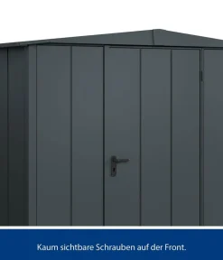 Hörmann Berry-Gerätehaus Modern-S Typ 2, ca. B258,8/H216/T247,7 cm Anthrazit Best