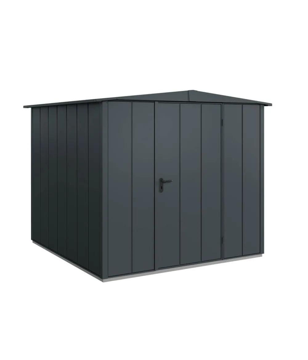 Hörmann Berry-Gerätehaus Modern-S Typ 2, ca. B258,8/H216/T247,7 cm Anthrazit Best