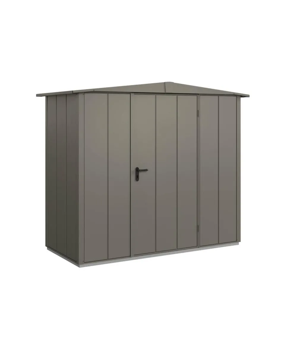 Hörmann Gartenhäuser & Gerätehäuser - Berry-Gerätehaus Modern-S Typ 1, ca. B258,8/H216/T121,3 cm Quarzgrau
