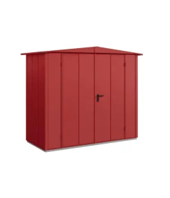 Hörmann Gartenhäuser & Gerätehäuser - Berry-Gerätehaus Modern-S Typ 1, ca. B258,8/H216/T121,3 cm Graualuminium