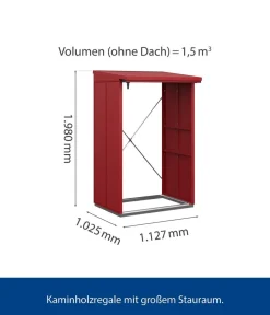 Hörmann Kaminholzregale > Berry-Kaminholzregal Modern
