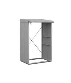 Hörmann Berry-Kaminholzregal Modern Weißaluminium Outlet