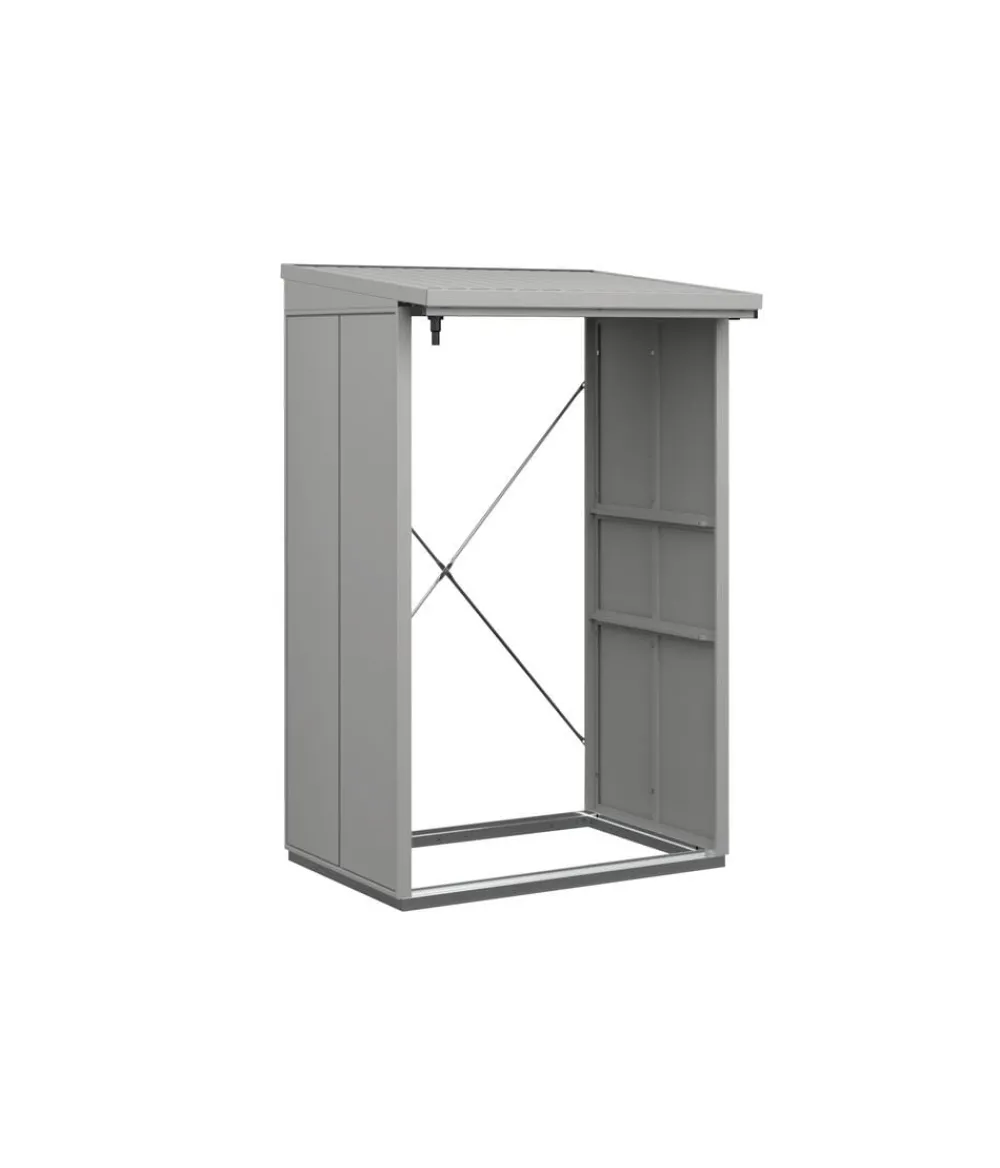 Hörmann Berry-Kaminholzregal Modern Weißaluminium Outlet