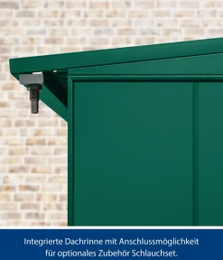 Hörmann Berry-Kaminholzregal Modern Moosgrün Best