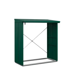 Hörmann Berry-Kaminholzregal Modern Moosgrün Best